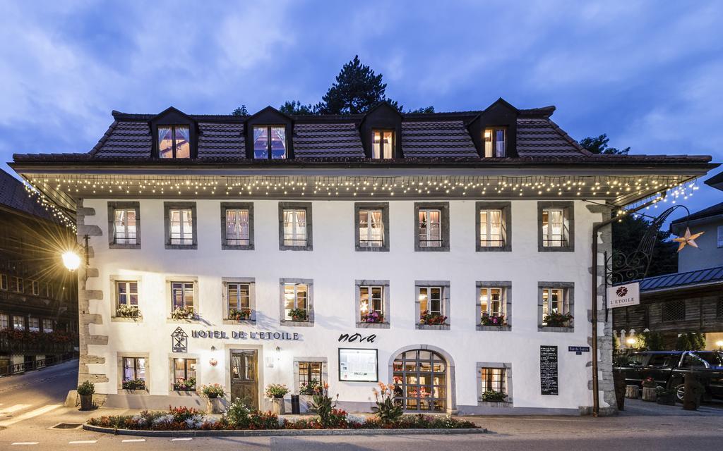 Romantik Hotel L'Etoile Шарме Екстериор снимка